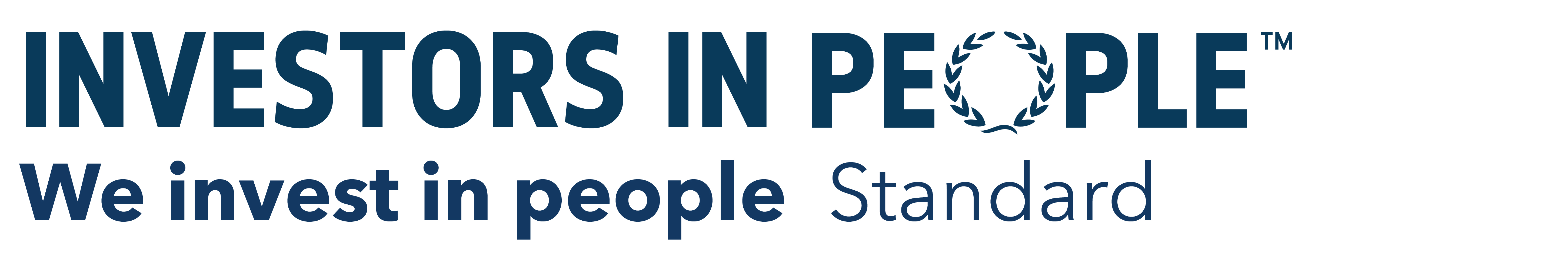 We Invest In People Standard Blue